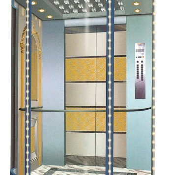 Luxurious observation passenger lift/cheap residential lift elevator commercial elevators for sale