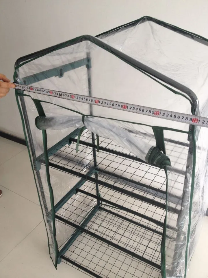 3 Tier Mini Greenhouse with Shelves & low cost greenhouse