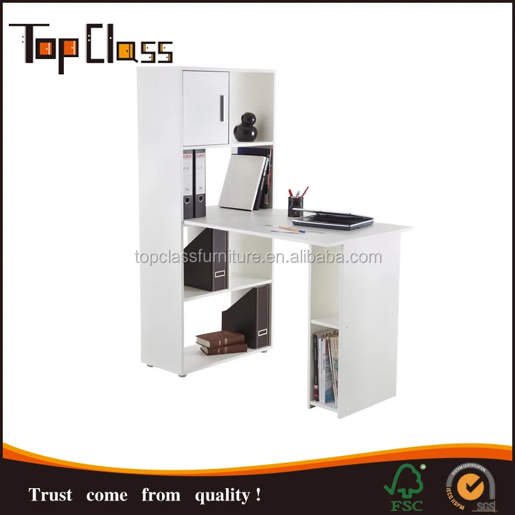 Мебель для дома дешевые деревянные компьютерный стол с книжной