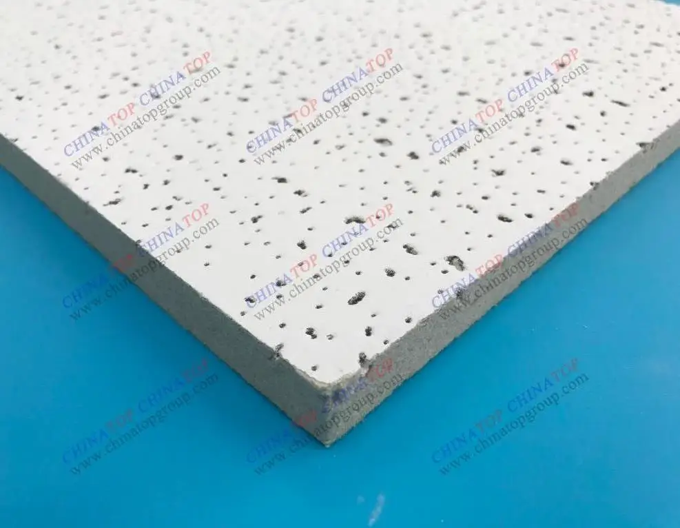 China Top Mineral fiber acoustic ceiling panel