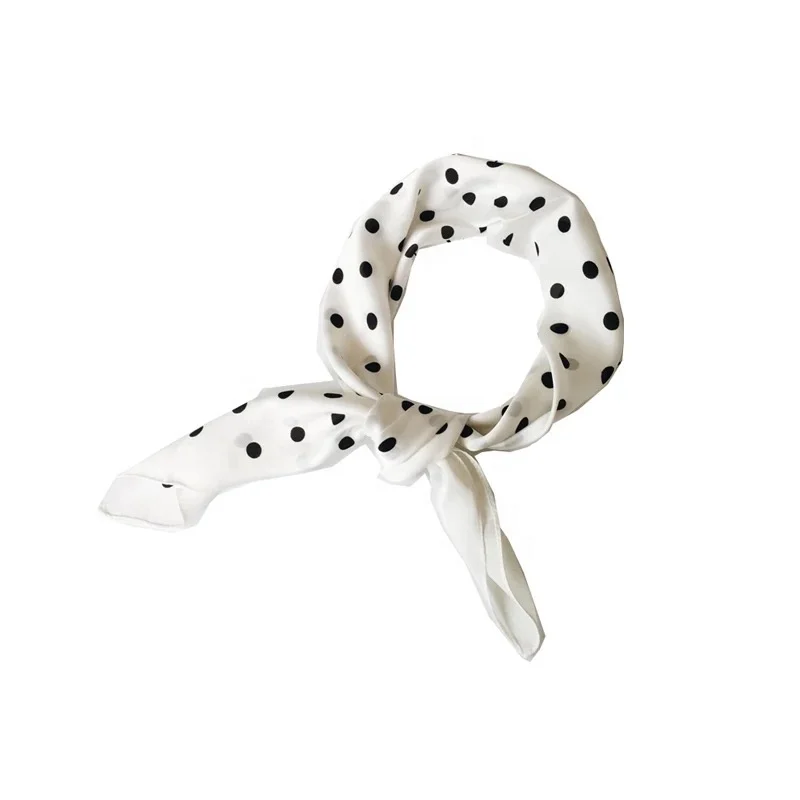 Versatile Lightweight Scarf For Women Spring Black Scarves Shawl Wraps Pattern Neck Scarf