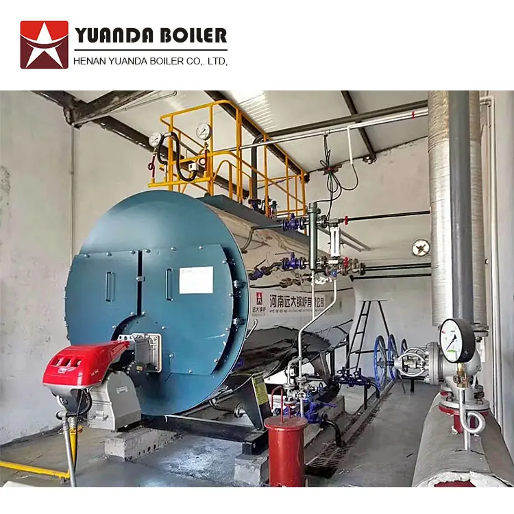 High Thermal Efficiency 1.5 ton per hour Gas Diesel Oil Fired Steam Boiler from China