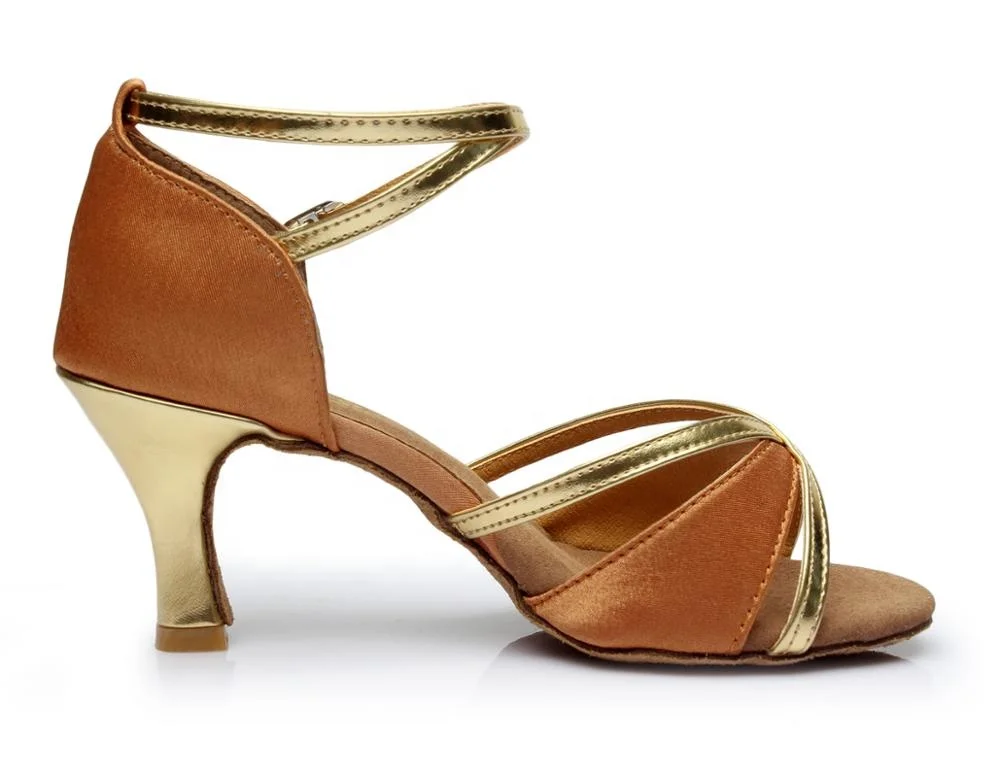 
Wholesale Sexy Satin Latin Ballroom Shoes Dance Women 
