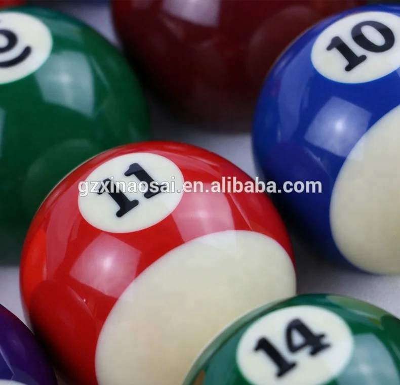 Cheap Billiard Accessories 16pcs Pool Table Set Balls Silver Cup Size 2.25 Inch 9 Ball Pool Balls Set
