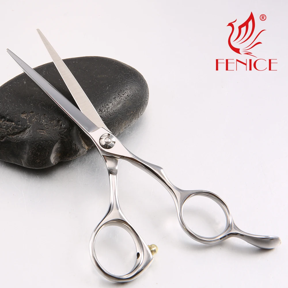 Fenice Japanese Professional Slim Blade Salon Beauty Scissors for Hair Cutting