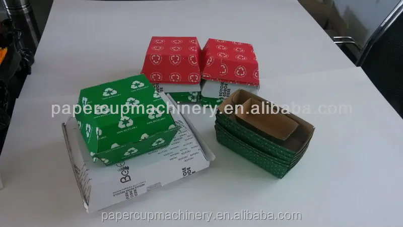 HBJ-D Автоматическая бумажная коробка для пищевых продуктов машина