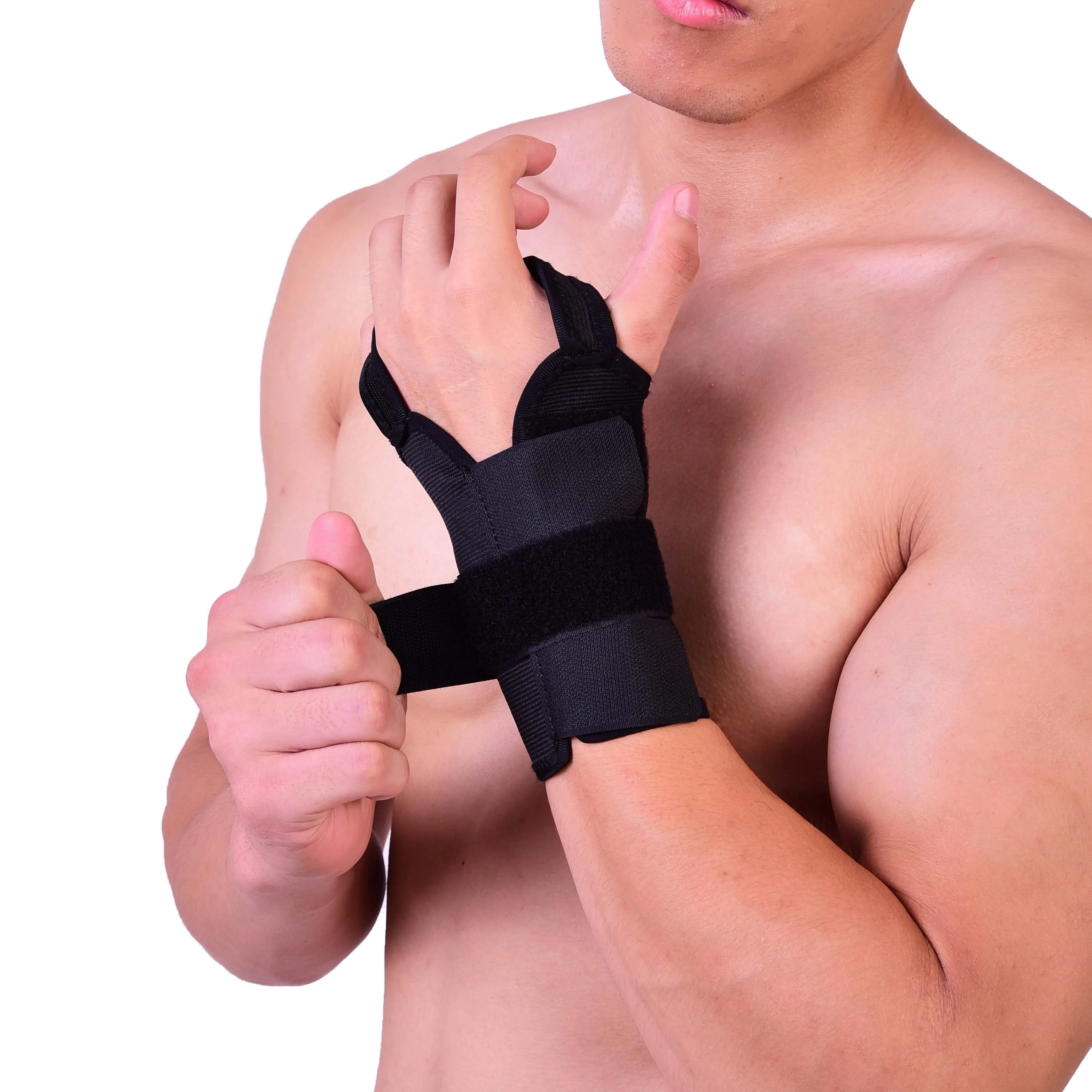 One Pair  Wrist Hand Splint Support Training Protector Wrist Wraps for Night Sleep