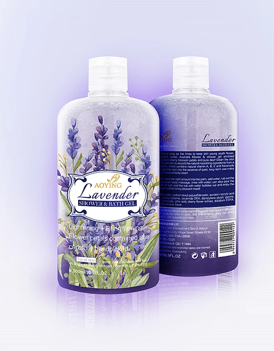New Concept Jasmine Flower Petal Whitening Shower Gel for wholesale