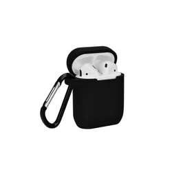 Thicken 3mm silicone protective cover wireless headset box charging storage bag