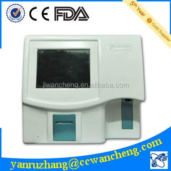 Accurate hematology analyzer Hematology machine CBC-6000