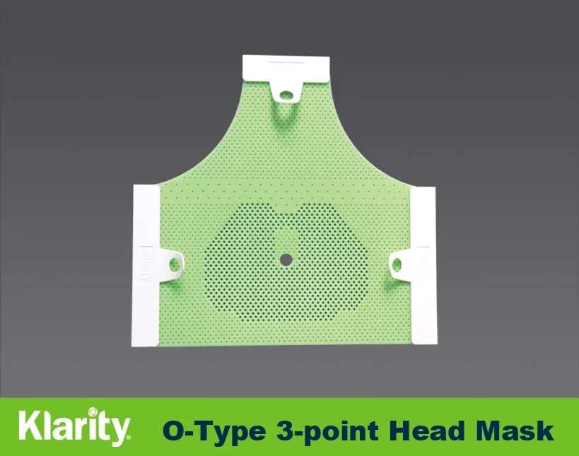 
Klarity Green IMRT O-Type Head Mask 3-point 2.4mm 