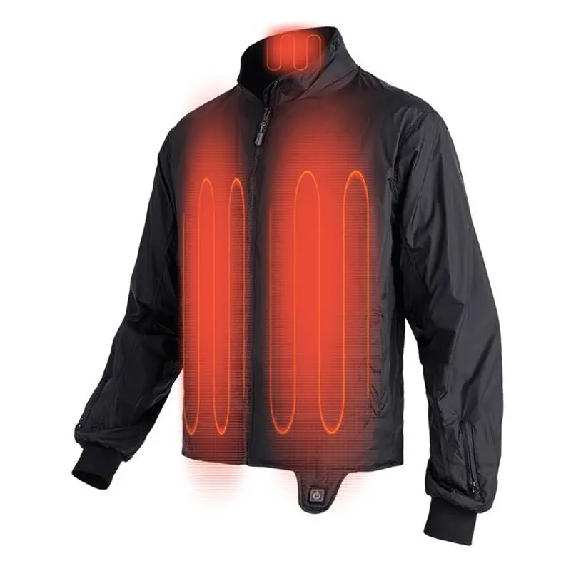 New design 12V heated motorcycle jacket/coats for motorcycle riding racing in cold winter veste chauffante moto