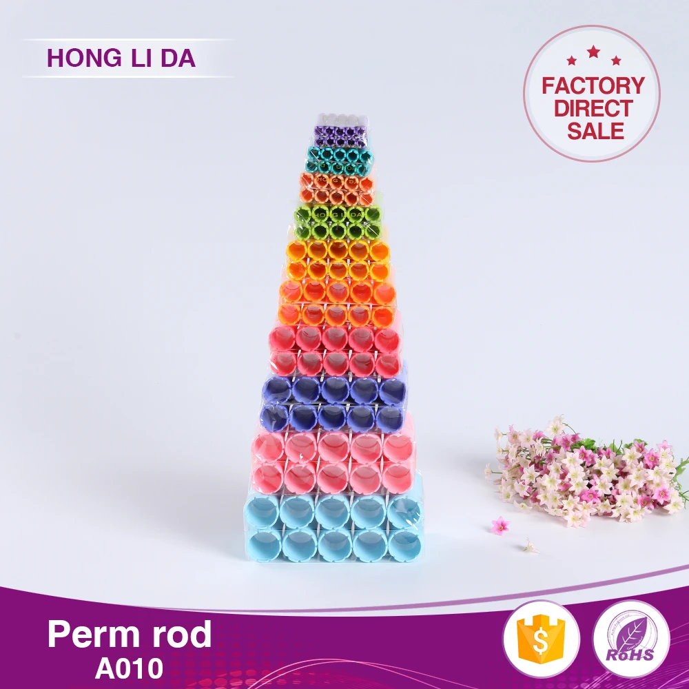 
Hot Selling Colorful Wholesale Plastic Hair Rollers 