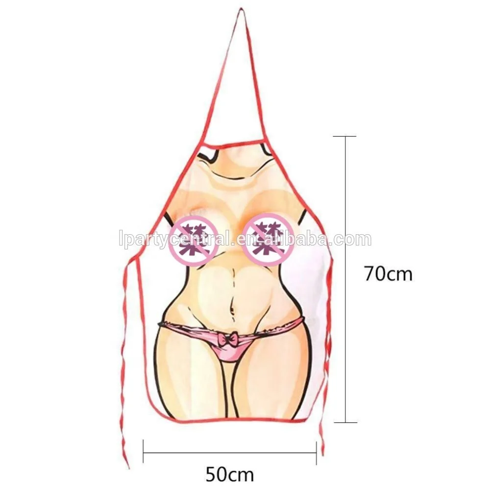 
Bachelorette Party Decorations Naughty 3D Women And Men Apron For Hen Party LP3040-1 