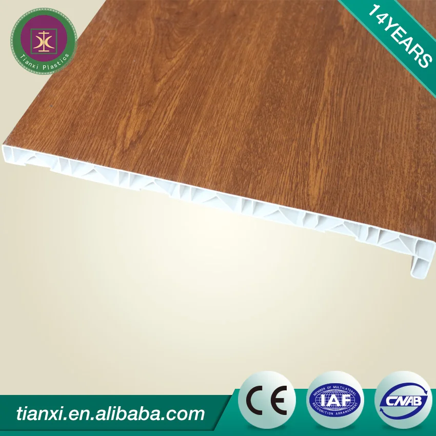 Quality guarantee anti-crack customized designs pvc window sill board