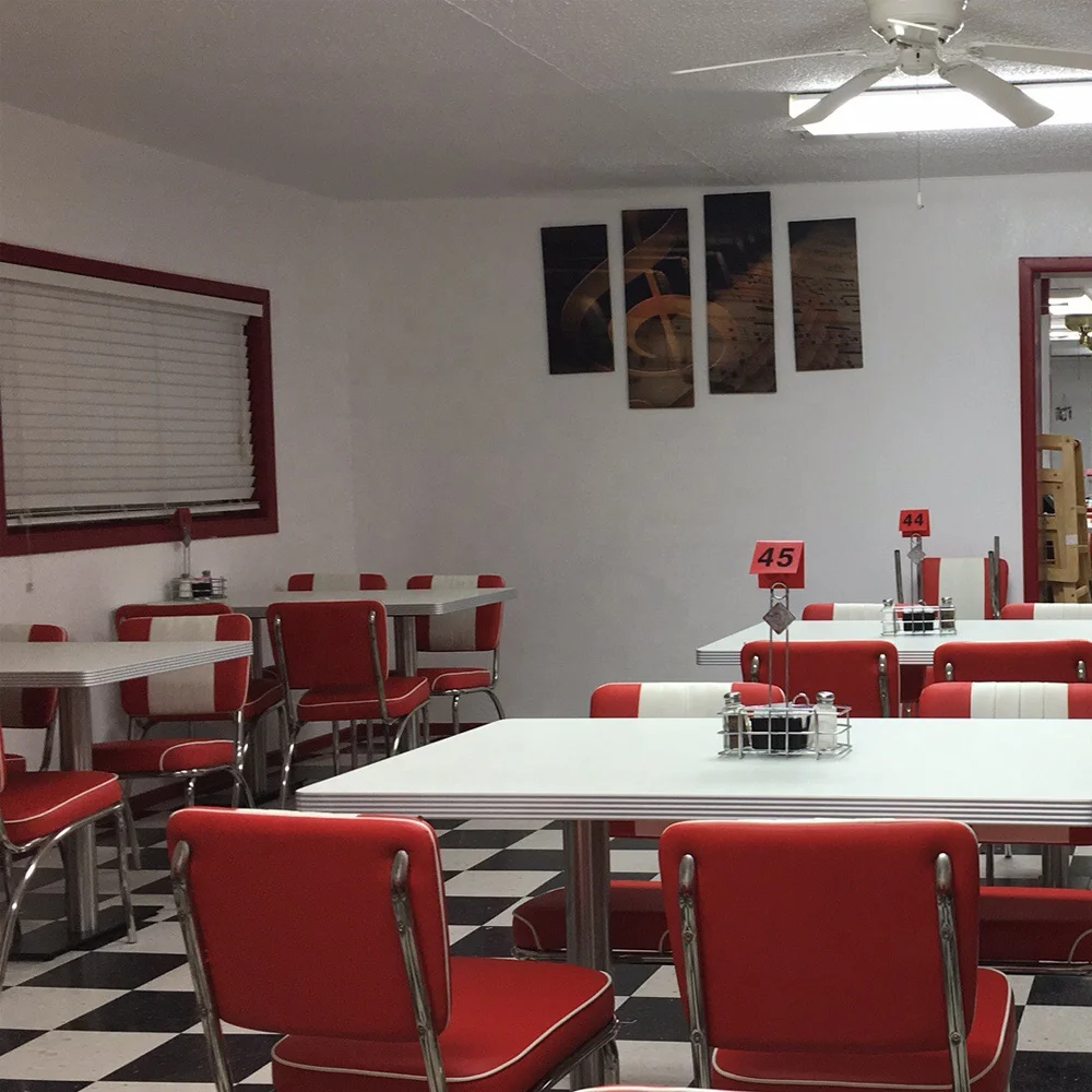 (SP-CS392) Американский Ретро 50s обеденные стол и стулья для отдыха