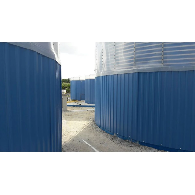 Anaerobic Digester Industrial Medium Bio Gas Plant for Dairy Farm Waste Manure Disposal and Produce Biogas
