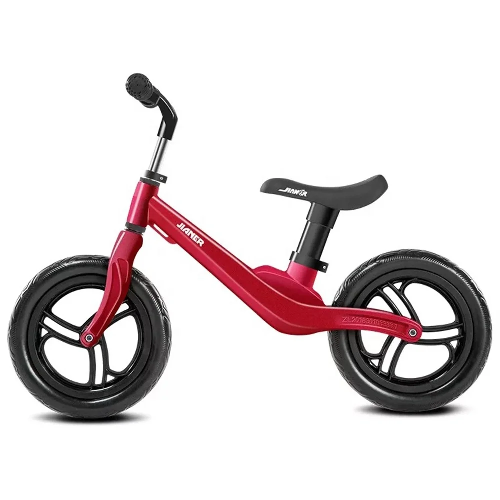 12 inch Custom Portable 2 Wheel Magnesium Alloy Baby balance bike With eco Friendly kids balance bike kids bikes