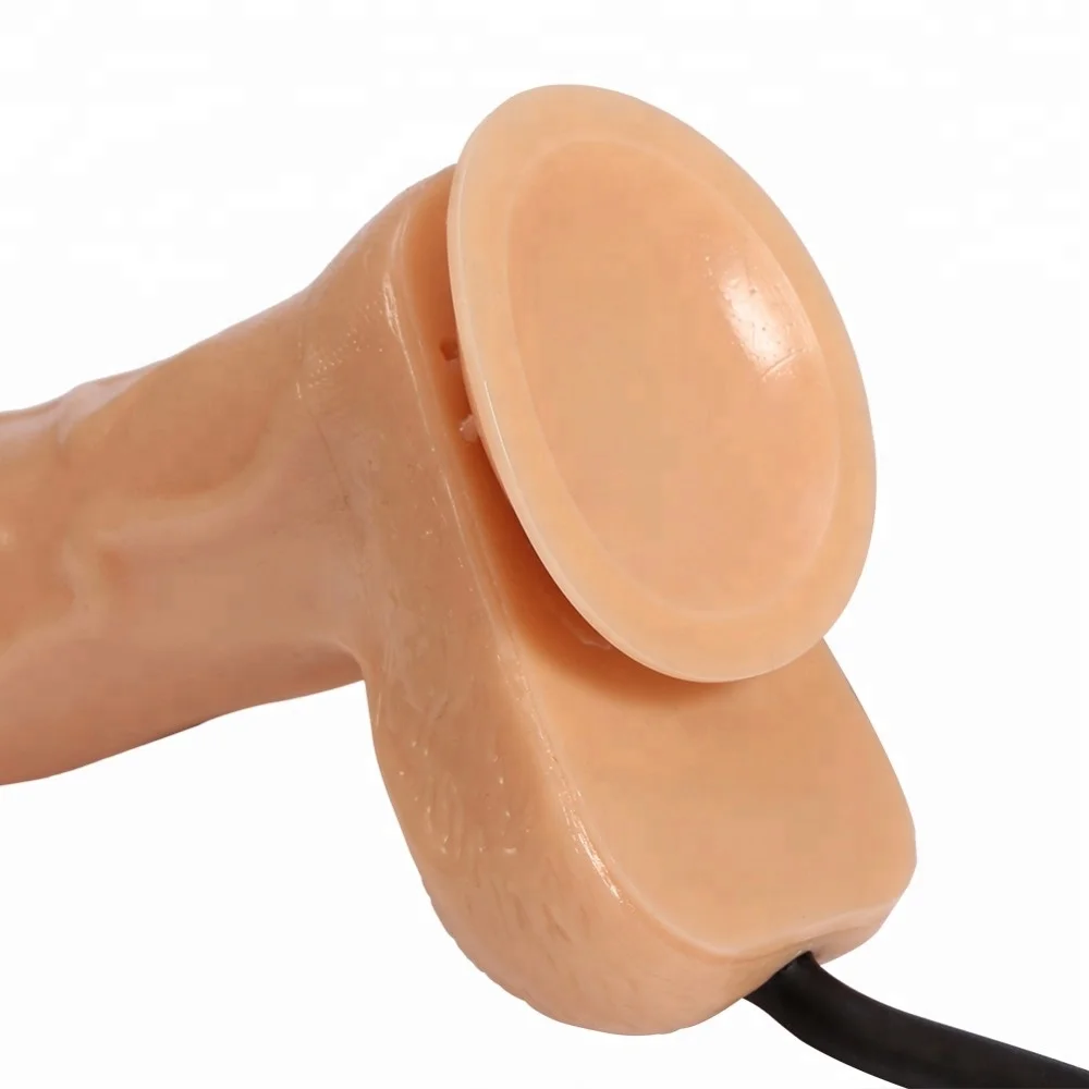 Adult  Penis Suction Up Sex Toy Pumps Inflatable Big Dildo For Women