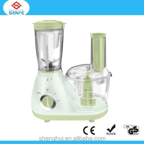 Powerful 7 in 1 food processor with coffee grinder AC 7030 puer copper motor