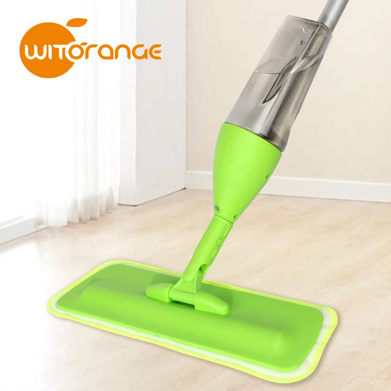 Witorange Factory direct cheap magic microfiber 360 lightweight hidden water tank healthy spray mop steam cleaner flat mop