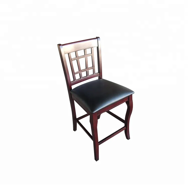
Manufacturer High Quality Modern Restaurant Seat Cushion Hollow Out Back Solid Wood Dining Chairs Leather Restaurant Chairs 