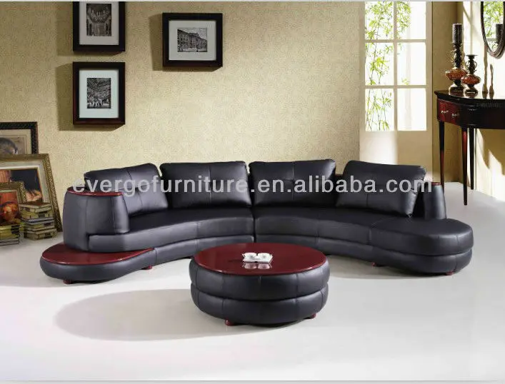 Роскошная вилла диван уникальной формы итальянская Минималистичная мебель на заказ современная для гостиной набор диванов с журнальным