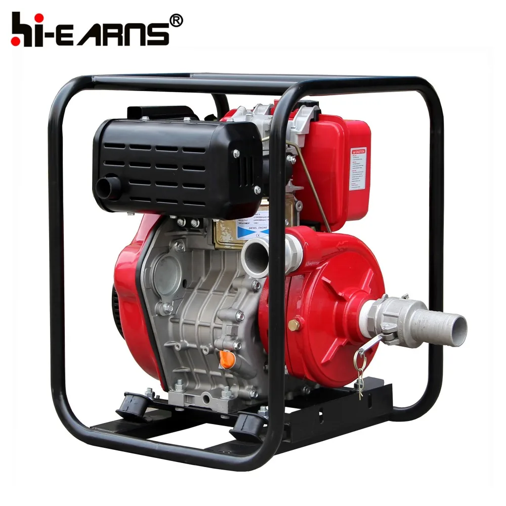 2 Inch 186 diesel engine High Pressure Cast Iron Water Pump  for Irrigation