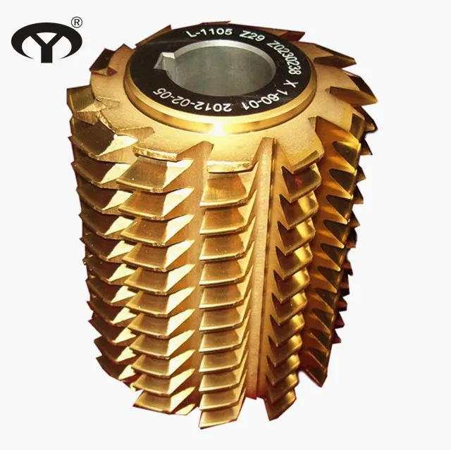 HSS module dp gear hob cutter for gear hobbing machine