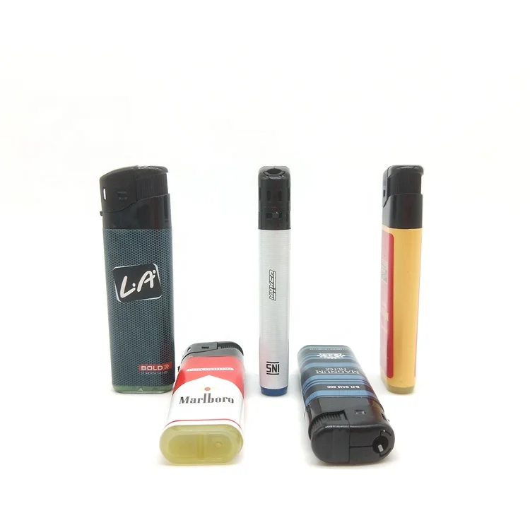 2022 Custom butane electric disposable cigarette lighter BAIDA