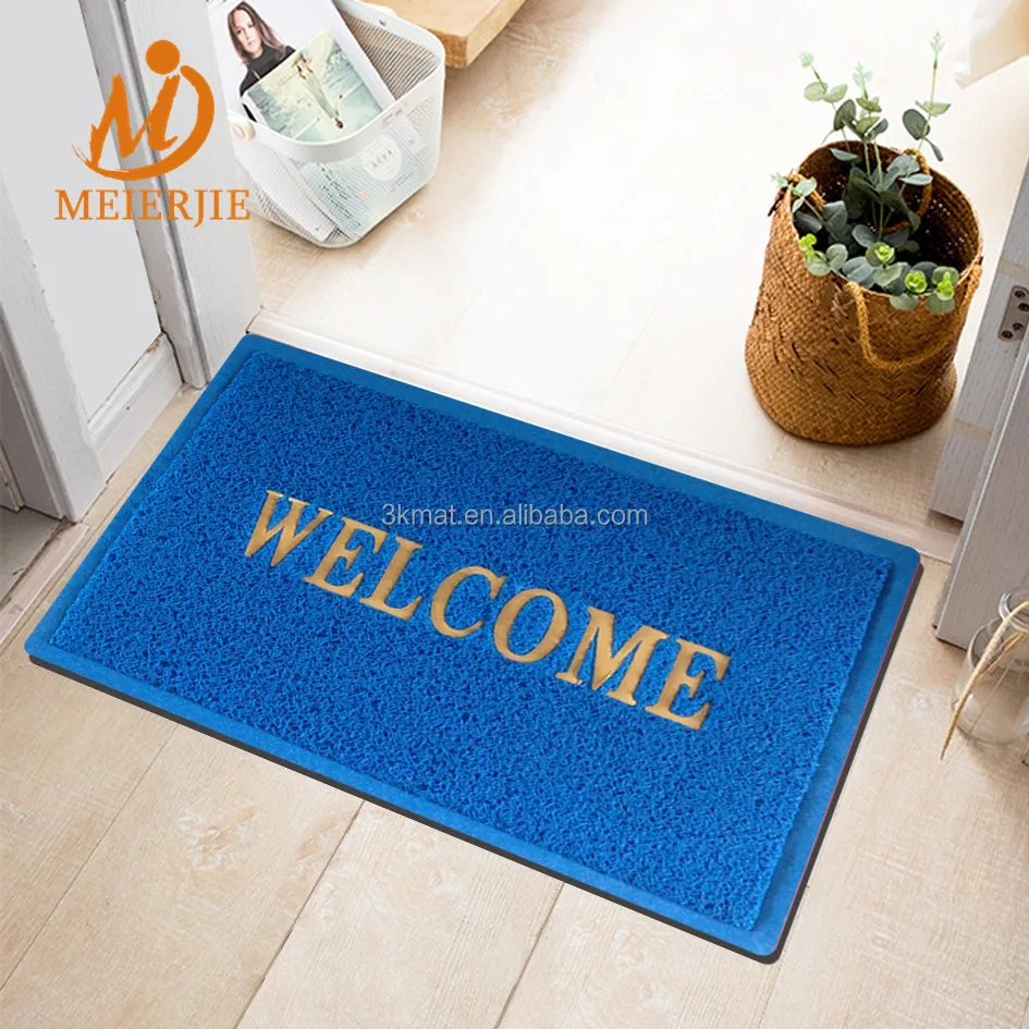 Noodle Coil Spaghetti non slip pvc door mat