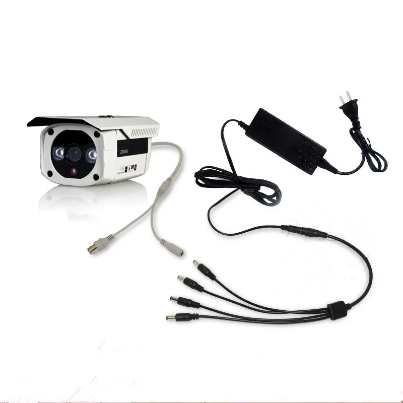 Video Audio Power All in One 4 in 1 CCTV Cable