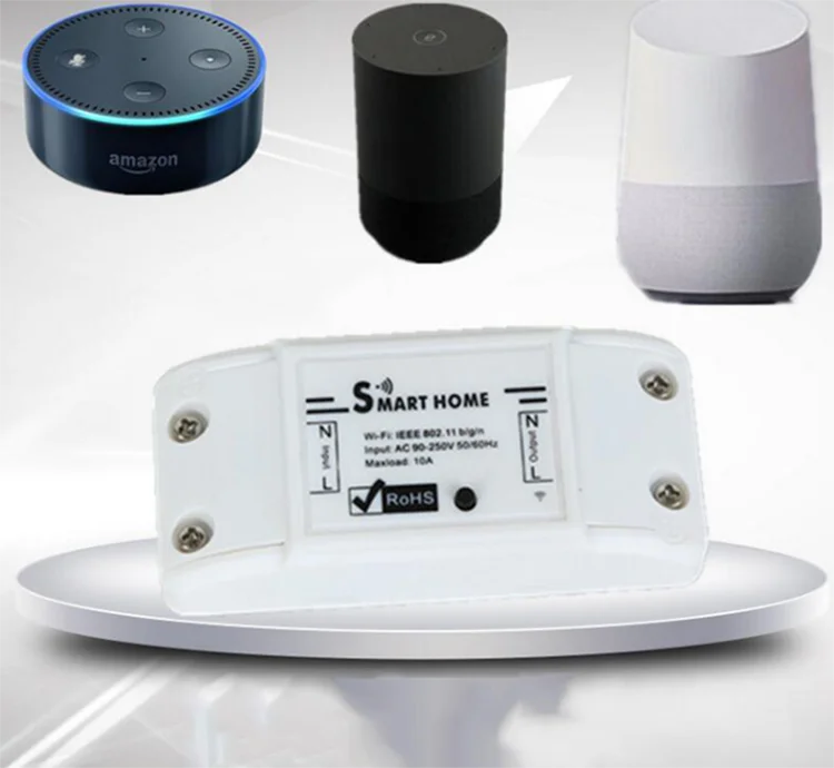 Умный модуль переключателя Sesoo с Wi-Fi, беспроводной пульт дистанционного управления, домашняя Автоматизация, бытовая техника для удержания, работа с Amazon Alexa Echo Switch