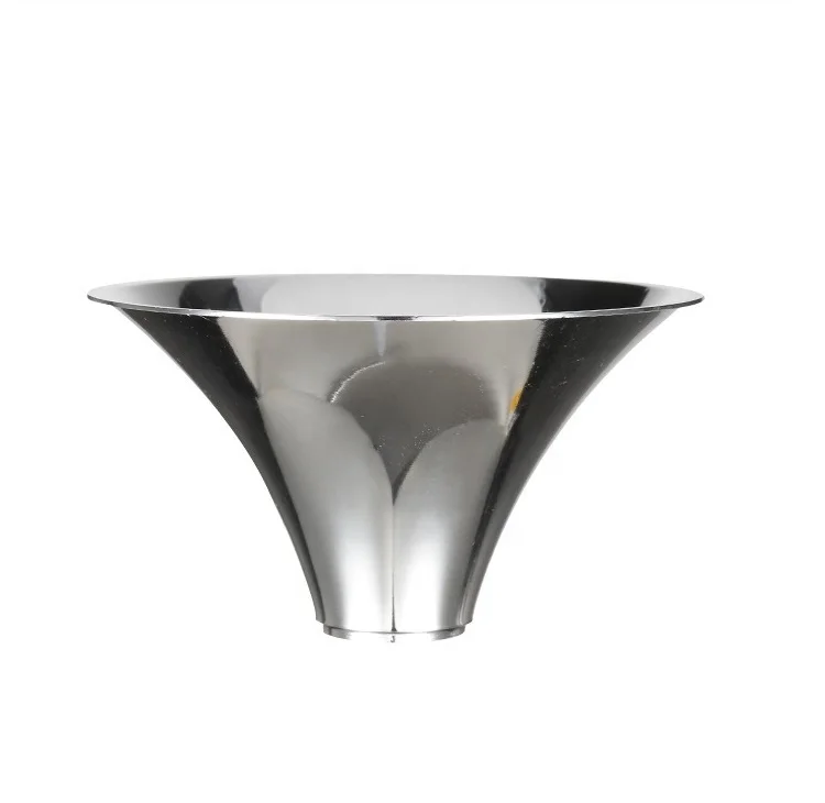 Stainless steel moistureproof led flashlight reflector cup