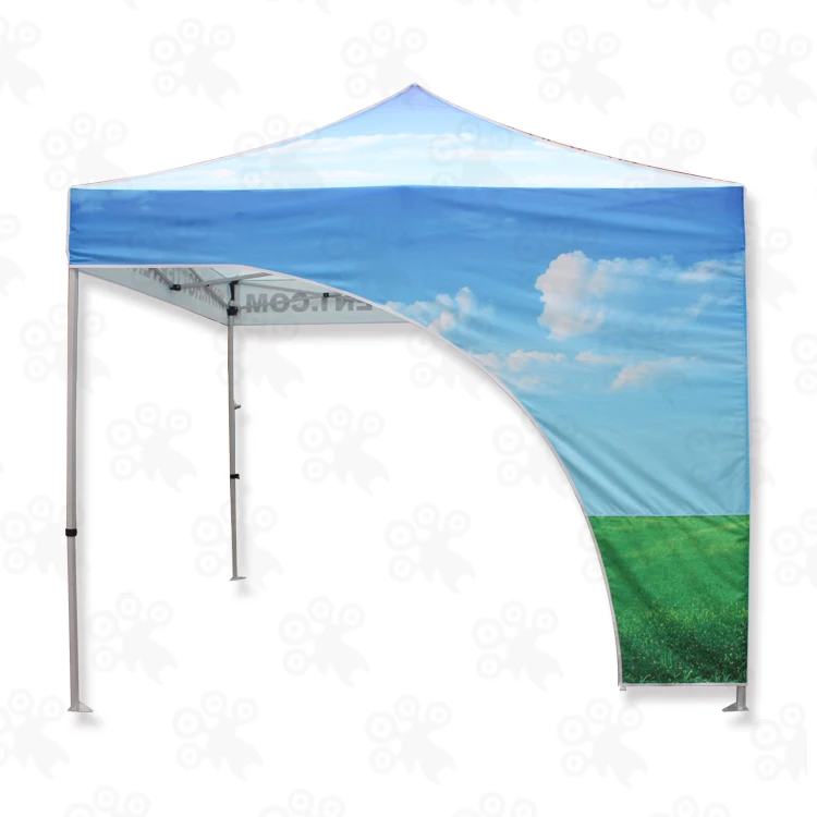 Outdoor Event 3x3 Folding Printed Red Gazebo Canopy Tent for Trade Show