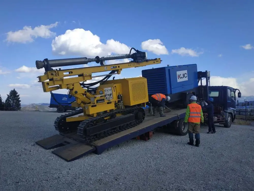 
New Design spiral anchors screw foundation piles ground pile driver MZ385Y 