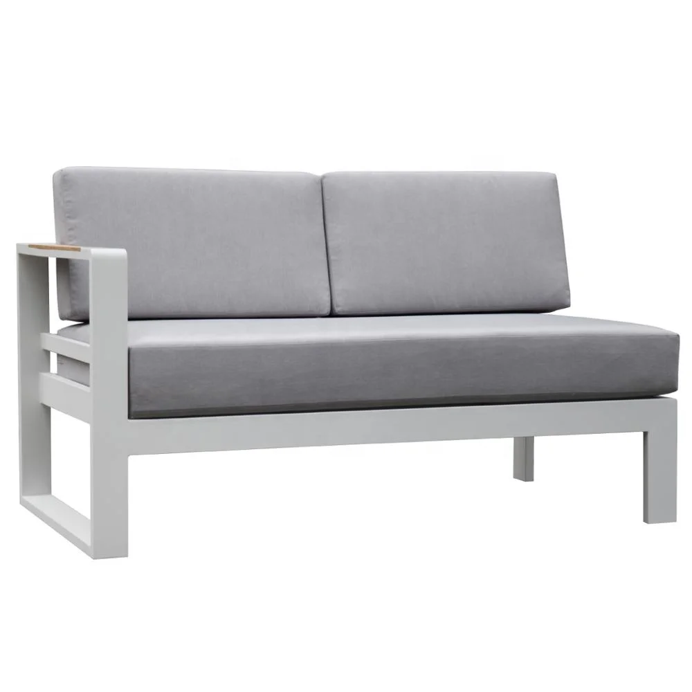 JK3070 luxury sectional sofa aluminum outdoor sofa set Lounge set garden furniture set round sofa