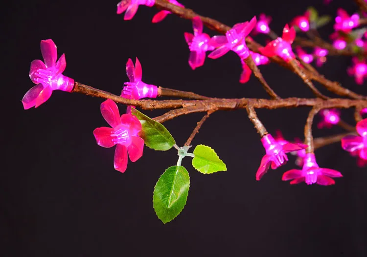 12ft outdoor artificial christmas decoration led flower cherry blossom tree light