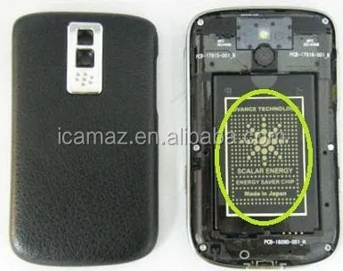 water proof PVC Quantum energy chip anti radiation sticker for mobile 50pcs per box customized