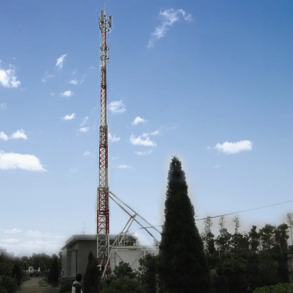 
base station BTS communication monopole tower 