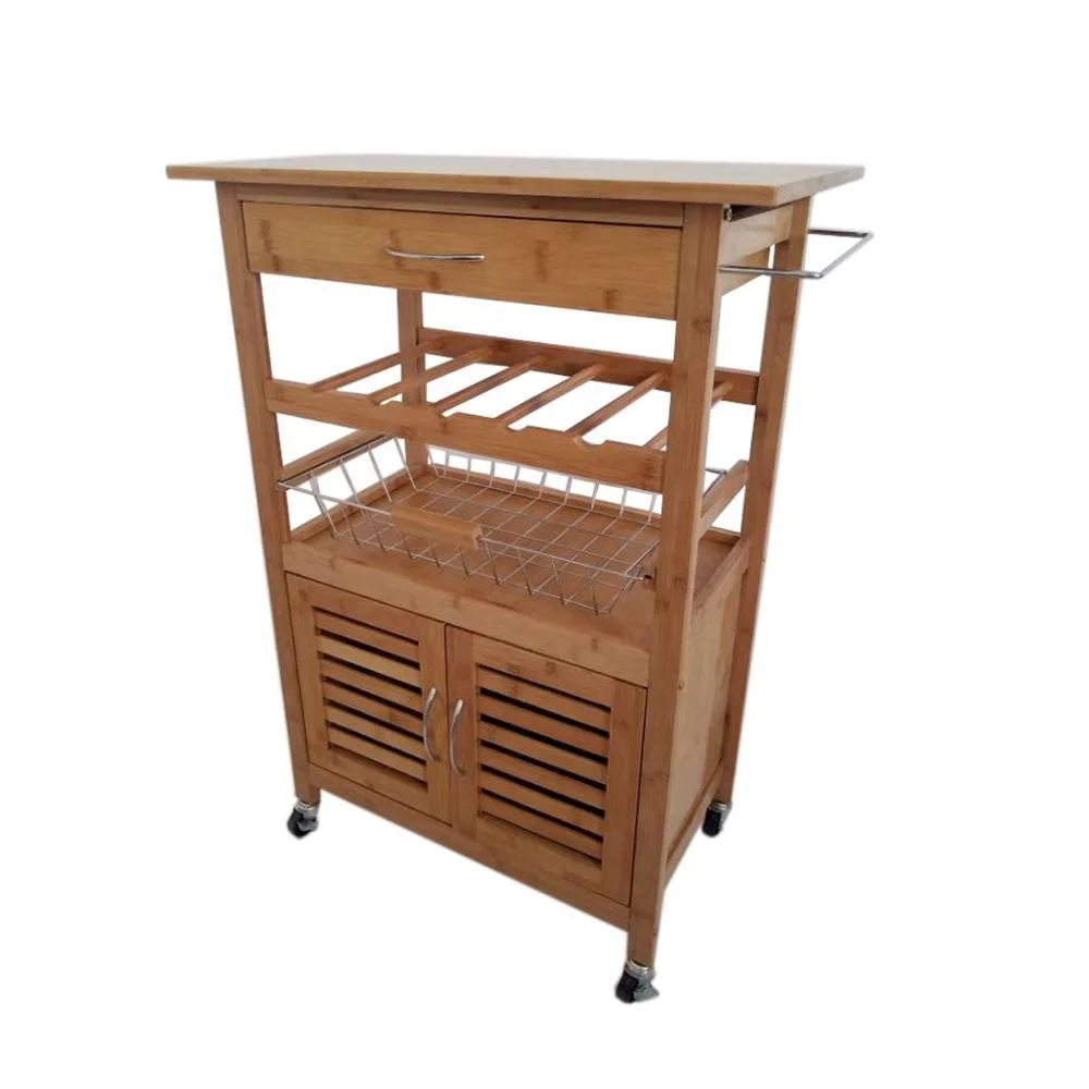 Кухонный шкаф с 2 дверцами и металлической стойкой на кухне