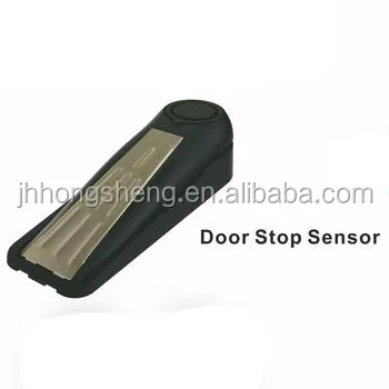 door stopper alarm safe sound thief deterrent burglar alarm stainless steel cover rubber base self protect defense best quality