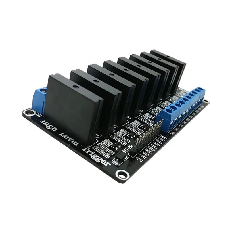 8 Channel 5V DC Relay Module Solid State G3MB-202P High Level SSR AVR DSP for Ardu