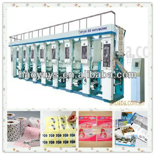 
Ys-Z Automatic Computerized Rotogravure Middle Grade Plastic Multicolor Printing Coating Machine 