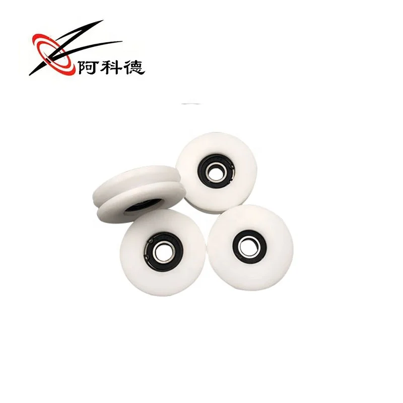 POM acetal wire rope pulley standard cable sliding sheaves nylon timing belt pulley roller