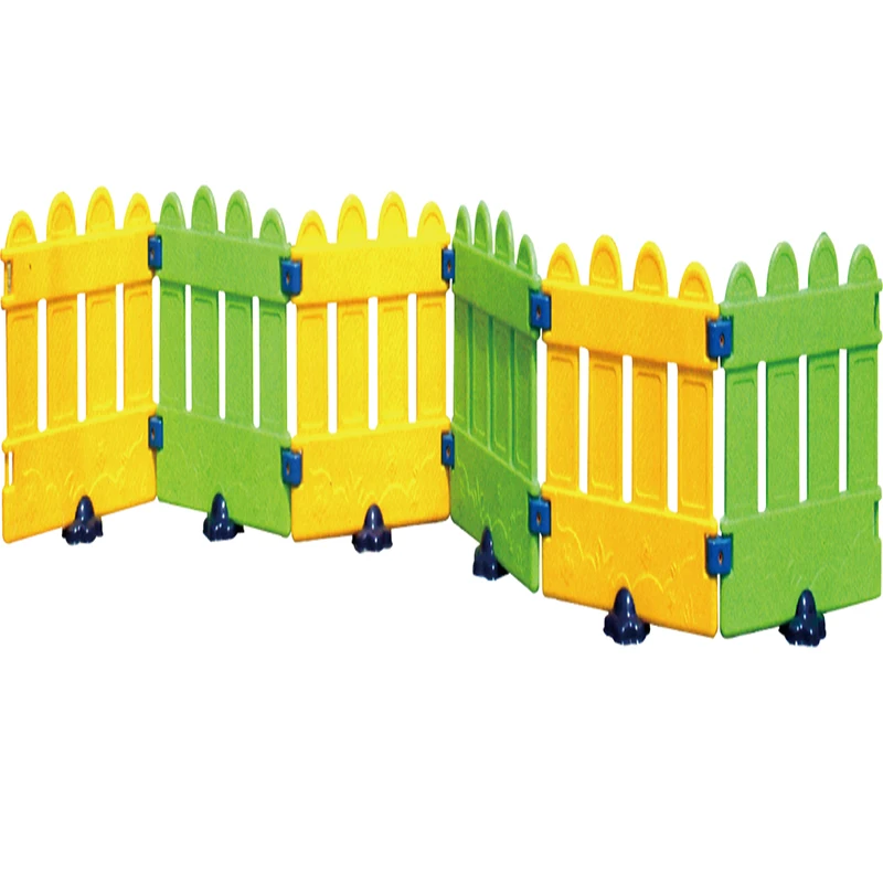 
Family Used Indoor Playground Equipment Safety Protector Kids Fence Plastic Baby Playpen 