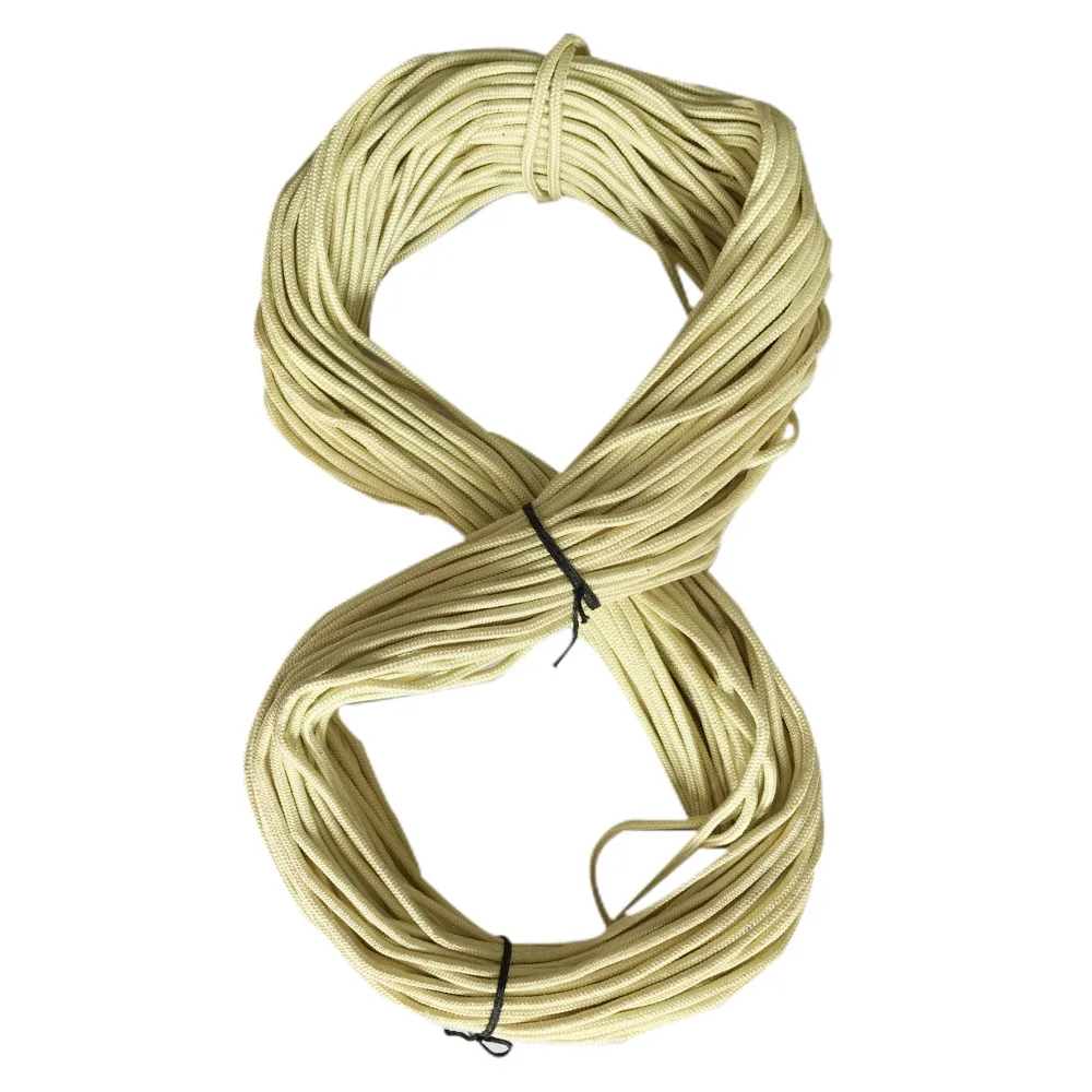 best selling high strength 2mm 3mm kevlar aramid paragliding rope for sale