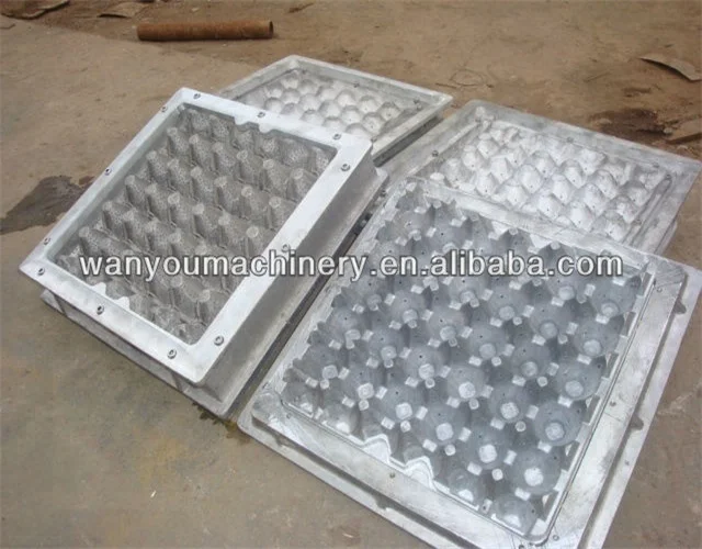 Mold customization aluminium paper egg tray mould