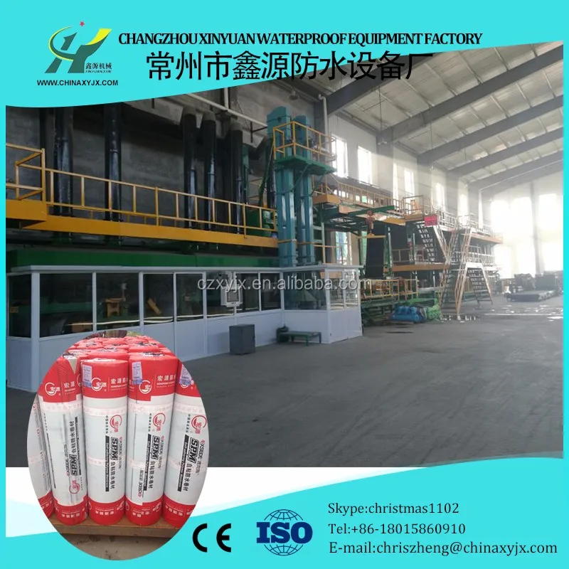 New Design Bitumen Felt Roll Making Machine