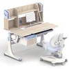 L12a Best size children bedroom furniture wood study table for Kids children study table and chair set